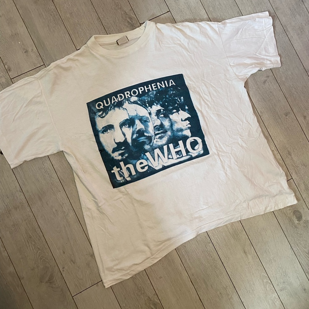 Vintage Bootleg The Who tour shirt